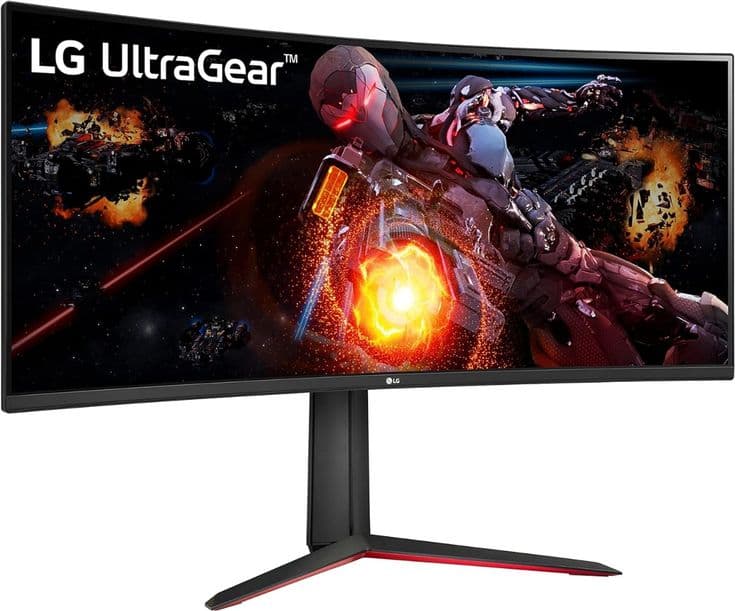 LG 34WR55QK-B 34-inch Curved VA WQHD 100Hz USB-C Monitor