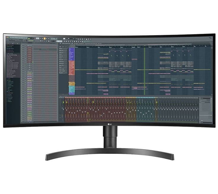 LG 34CB99-W 34-inch Curved WQHD USB-C Monitor with Speakers - Ex UK