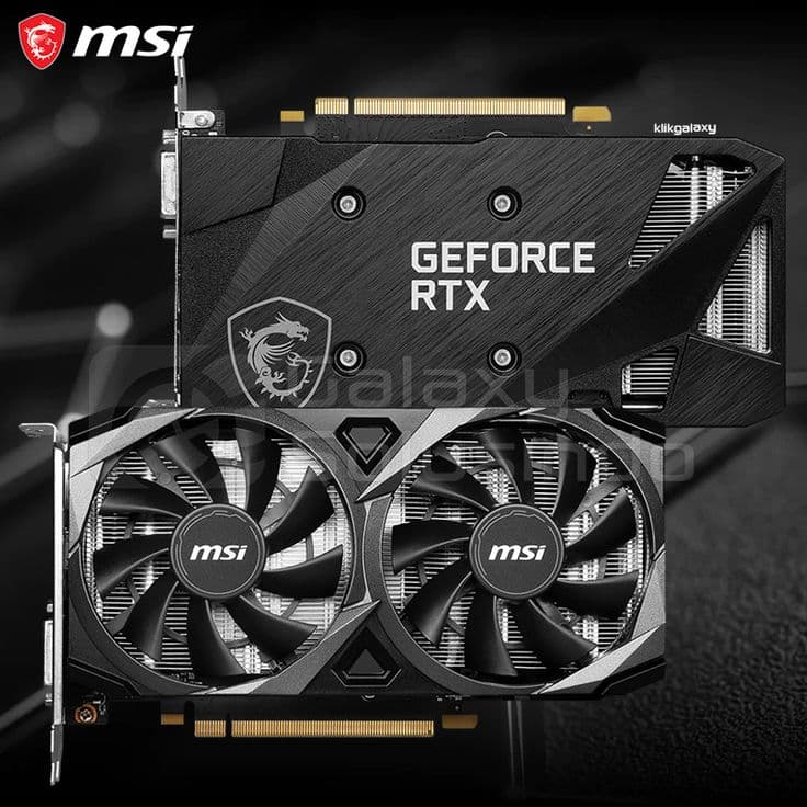 MSI GeForce RTX 3050 Ventus 2X XS 8GB GDDR6 Graphics Card
