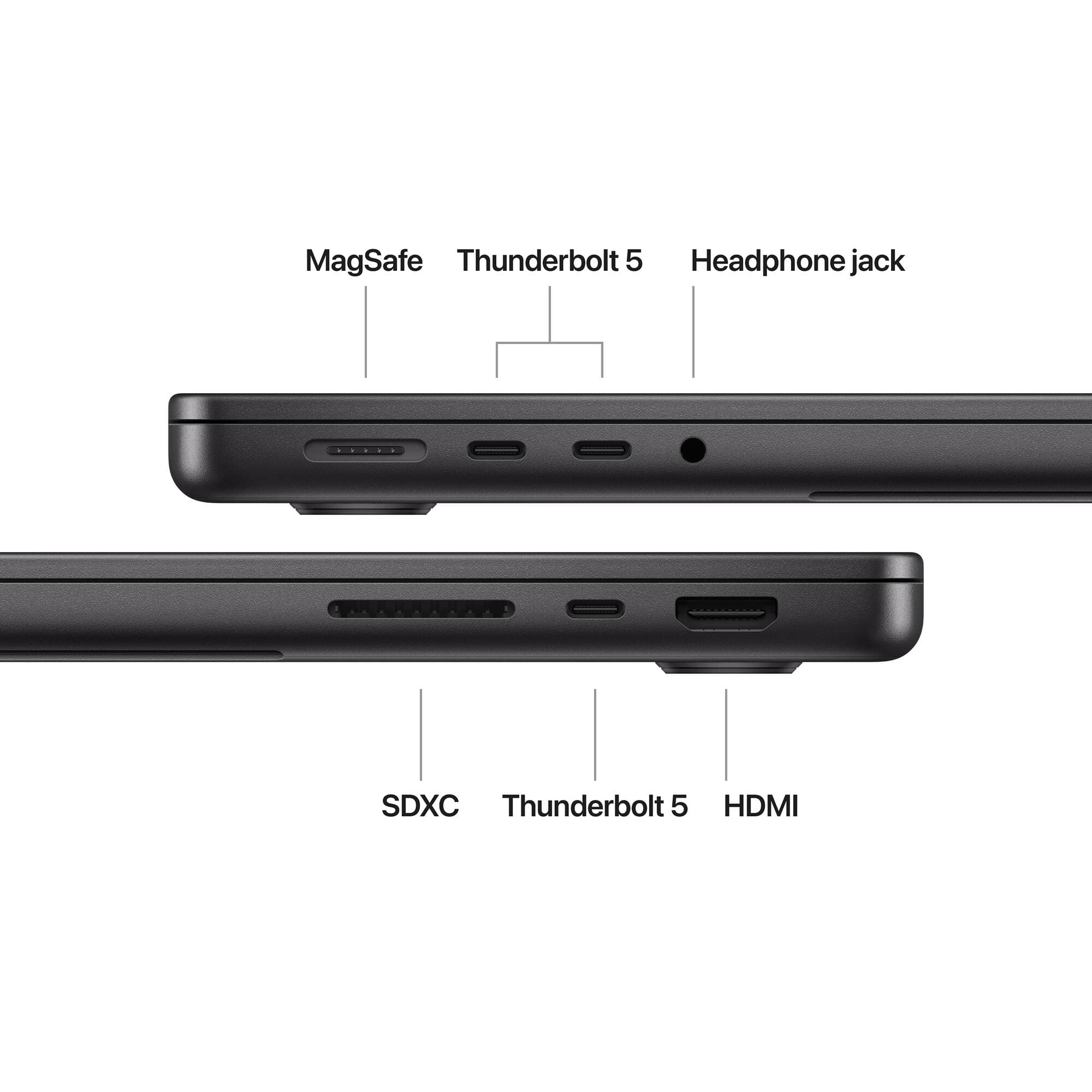 Apple MacBook Pro MDE34LL/A M5 Chip 10 Core CPU – 10 Core GPU 24GB RAM 1TB SSD 14.2 inch (3024 × 1964) Liquid Retina XDR Display