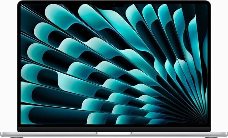 Apple MacBook Air 15.3-inch M2 8GB RAM 256GB SSD - Silver
