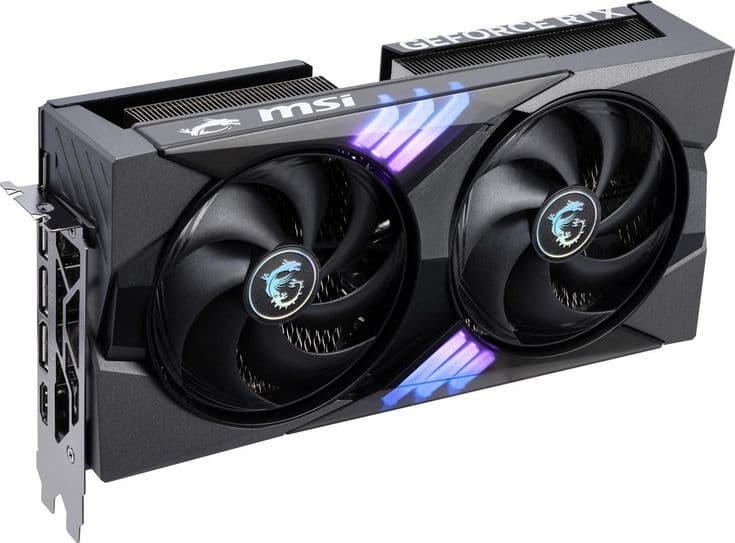 MSI GeForce RTX 5060 Ti Shadow 2X 12GB GDDR6 Graphics Card