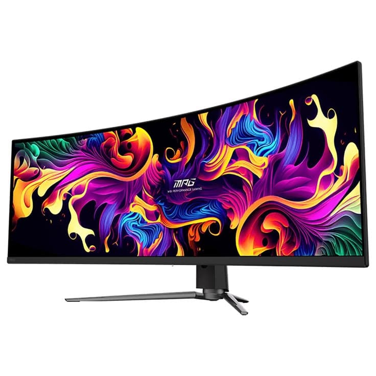 MSI MPG 491CQPX QD-OLED 49-inch Curved 5K 240Hz 0.03ms Gaming Monitor